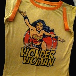 Girls wonder woman shirt